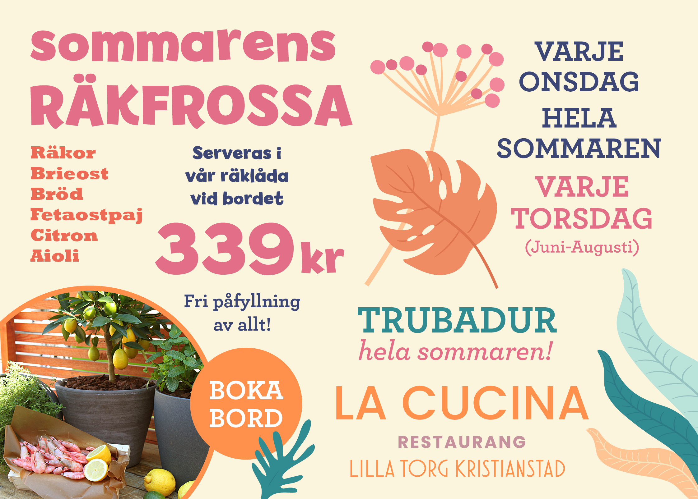 PREMIÄR FÖR RÄKFROSSA